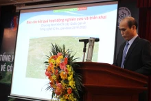 PGS, TS Doãn Minh Chung, Chủ nhiệm Chương trình khoa học và công nghệ cấp quốc gia về công nghệ vũ trụ giai đoạn 2016-2020.