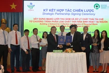 Lễ ký kết hợp tác xây dựng mạng lưới thu gom rác tái chế giữa CITENCO và PRO Việt Nam.