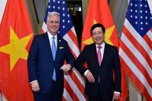 Phó Thủ tướng, Bộ trưởng Ngoại giao Phạm Bình Minh tiếp Cố vấn An ninh quốc gia Hoa Kỳ Robert O’Brien. (Ảnh: BỘ NGOẠI GIAO VIỆT NAM)