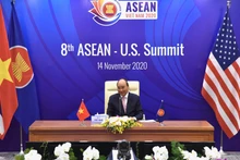 Thủ tướng Nguyễn Xuân Phúc đánh giá cao quan hệ đối tác chiến lược ASEAN - Hoa Kỳ. (Ảnh: TRẦN HẢI)