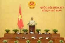 Kỳ họp thứ 10, Quốc hội khóa XIV, sáng 6-11.