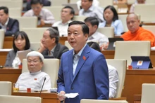 Bộ trưởng Tài nguyên và Môi trường Trần Hồng Hà.