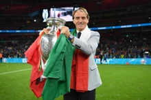 Từ vực sâu thất bại trong hành trình tìm vé đến World Cup 2018, Mancini đã vực dậy Italia để đưa Azzurri lên đỉnh châu Âu. (Ảnh: UEFA)