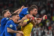 Italia có tới năm cầu thủ góp mặt trong đội hình xuất sắc nhất EURO 2020. (Ảnh: UEFA)