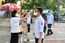 Thí sinh dự thi kỳ thi tốt nghiệp THPT 2021. (Ảnh minh họa: THỦY NGUYÊN)