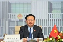 Chủ tịch Quốc hội Vương Đình Huệ. (Ảnh: DUY LINH)