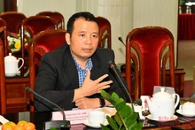 Tiến sĩ Nguyễn Tú Anh, Vụ trưởng Vụ Kinh tế tổng hợp, Ban Kinh tế Trung ương. (Ảnh: THỦY NGUYÊN)