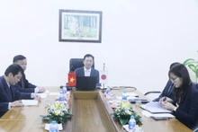 Chủ tịch Ủy ban Chứng khoán Nhà nước Trần Văn Dũng đồng chủ trì buổi đối thoại.