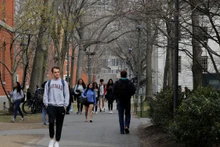 Một góc trường Đại học Havard (Hoa Kỳ). (Ảnh: Reuters)