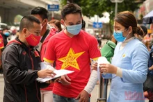 Cổ động viên trận Việt Nam - Nhật Bản xét nghiệm Covid-19, sẵn sàng “tiếp lửa” cho đội tuyển