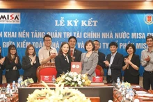 Lễ ký kết triển khai Nền tảng quản trị tài chính Nhà nước MISA FinGov.