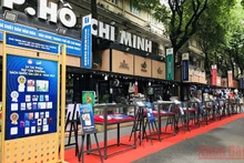 Trưng bày tác phẩm đoạt giải thưởng sách quốc gia lần 4- năm 2021” tại Đường sách thành phố Hồ Chí Minh.
