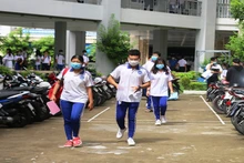 Thí sinh tỉnh An Giang trong Kỳ tốt nghiệp THPT 2020.