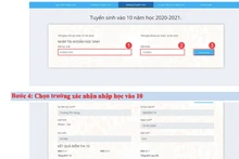Hôm nay, Hà Nội mở hệ thống xác nhận nhập học trực tuyến lớp 10