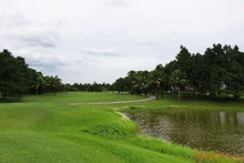 Sân golf Đầm Vạc, tỉnh Vĩnh Phúc (Ảnh: T.LINH)