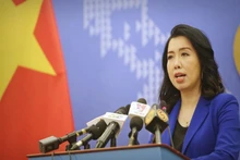 Người phát ngôn Bộ Ngoại giao Lê Thị Thu Hằng.