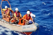 Lực lượng cứu hộ của Trung tâm Phối hợp tìm kiếm, cứu nạn hàng hải Việt Nam (Ảnh: Vietnam MRCC).