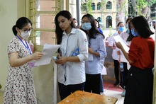 Thí sinh tại Kỳ thi tốt nghiêpj THPT 2020 (Ảnh: THỦY NGUYÊN)