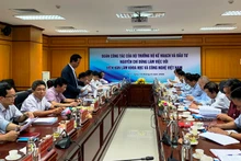 Buổi làm việc giữa Viện Hàn lâm KH và CN Việt Nam và Bộ Kế hoạch và Đầu tư.