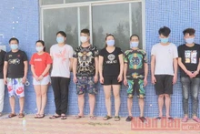 Bắt nhóm người nước ngoài nhập cảnh trái phép đánh bạc qua mạng
