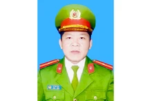 Chân dung Thiếu tá Vi Văn Luân.