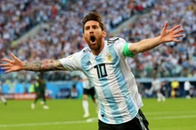 Lionel Messi trong màu áo đội tuyển quốc gia. (Ảnh: NY Times)