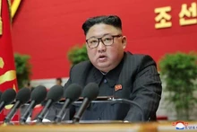 Nhà lãnh đạo Triều Tiên Kim Jong-un. (Ảnh: KCNA/TTXVN)