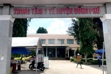 Trung tâm y tế huyện Đồng Phú, nơi bà Thái Thị Mỹ Hạnh làm việc trước khi bị kỷ luật.
