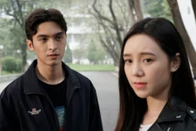 Quỳnh Kool và Công Dương trong phim.