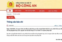 Khởi tố nguyên cán bộ Công an vi phạm pháp luật