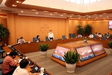Quang cảnh cuộc họp.