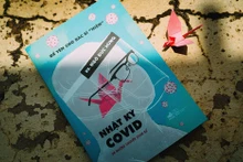 Tập bút ký "Nhật ký Covid". Ảnh; Nhã Nam