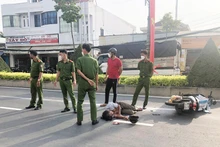 Một vụ tai nạn giao thông xảy ra tại thành phố Sóc Trăng do chủ phương tiện xử dụng rượu, bia trước khi lái xe.