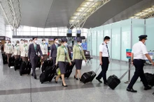 Bamboo Airways hiện có 421 phi công, gần 650 tiếp viên, 30 nhân viên điều độ khai thác bay. (Ảnh: Bamboo Airways cung cấp)