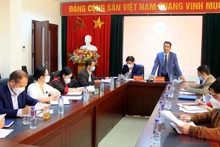 Lai Châu họp báo công bố nội dung chương trình Tuần Du lịch-Văn hóa Lai Châu năm 2022 vào chiều 4/4.