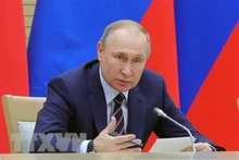 Tổng thống Nga Vladimir Putin. (Ảnh: AFP/TTXVN)
