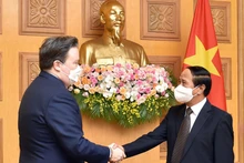Phó Thủ tướng Lê Văn Thành tiếp Đại sứ Hoa Kỳ tại Việt Nam.