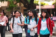 Thí sinh tham gia Kỳ thi đánh giá năng lực do ĐHQG-HCM tổ chức. Ảnh: ĐỨC LỘC