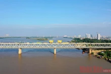 Sau khi đưa vào khai thác trở lại, cầu Thăng Long sẽ được kiểm soát tải trọng 24/7.