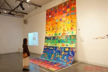 Tác phẩm “Dòng chảy” của Minh Đức (1994).