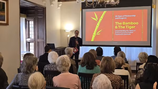 Toàn cảnh sự kiện. (Ảnh: Đại sứ quán Việt Nam tại Đan Mạch)