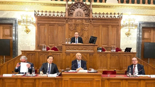 Đại sứ Bùi Lê Thái, Trưởng đoàn Việt Nam đã tham dự các sự kiện và tiến hành các hoạt động của Đoàn trong khuôn khổ Diễn đàn chính trị Á-Âu lần thứ 6. (Ảnh: Đại sứ quán Việt Nam tại Hungary)