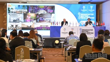 Nước chủ nhà thông tin về công tác tổ chức SEA Games 33 và ASEAN Para Games 13. (Ảnh: MINH THẮNG)