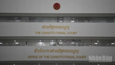 Tòa án Hiến pháp Thái Lan. (Ảnh: XUÂN SƠN)