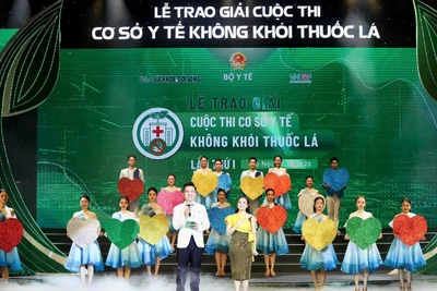 Quang cảnh buổi lễ trao giải.