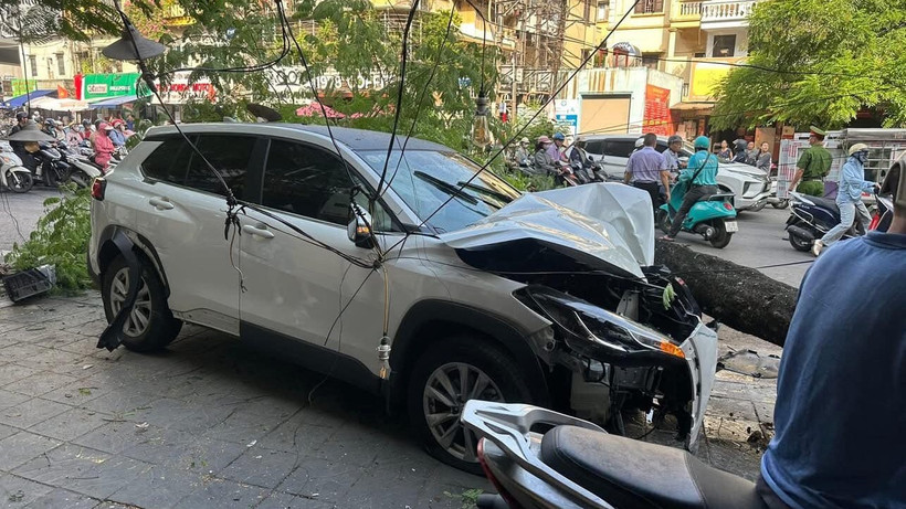 Hiện trường vụ việc. (Ảnh: VĂN PHÚC)