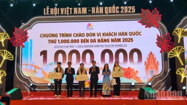 Những vị khách Hàn Quốc đặc biệt tại Lễ hội Việt Nam-Hàn Quốc thành phố Đà Nẵng năm 2025.