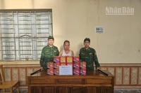 Đối tượng Tấn đã bị cán bộ chiến sĩ biên phòng Đồn Biên phòng Chi Lăng, tỉnh Lạng Sơn bắt giữ.