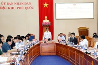  Quang cảnh cuộc họp. (Ảnh: PHƯƠNG VŨ)