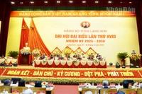 Đại hội đại biểu lần thứ XVIII Đảng bộ tỉnh Lạng Sơn, nhiệm kỳ 2025-2030.